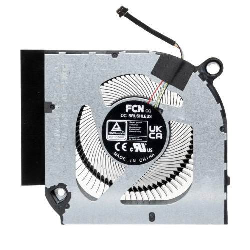 ASUS Predator Helios PH16-71 PH18-71 23.QJQN7.001 GPU Fan original 12V NS8CC28-22G11 laptop cooling fan – front view
