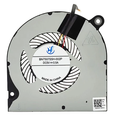 FuJitsu Lifebook A3511 A3510 CPU Fan original BN7507S5H-002P laptop cooling fan – front view