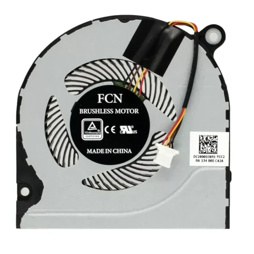 Acer Aspire A315-41G A315-53G CPU Fan original 9mm DC28000JRF0 FCC2 laptop cooling fan – front view