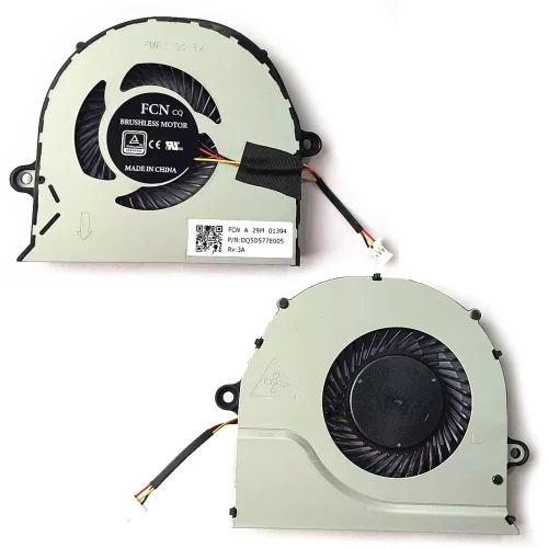 ACER E5-471G V3-572 E5-571G EK-571 E5-551G V3-574G E5-531 E5-572G E5-573G TX50 Fan original E5-471G laptop cooling fan – front view
