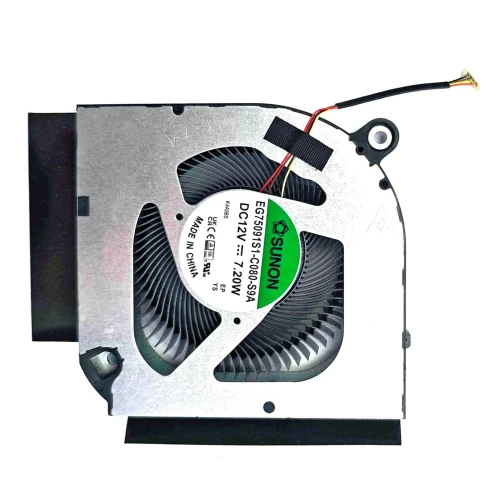 ACER Predator Helios Neo 16 2023 PHN18-71 N22Q22 plastic GPU Fan original PHN18-71 laptop cooling fan – front view