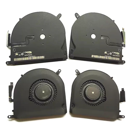 Apple Macbook Pro A1398 2013 2014 2015 left right set Fan original A1398 laptop cooling fan – front view