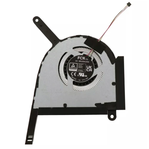 ASUS FX507 FA507 12V CPU Fan original DQ5DC81F0T01011 laptop cooling fan – front view