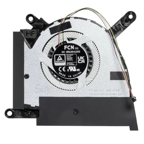 Asus FX517 FX517Z FX517ZC FX517ZR FX517ZE FX517ZM 12V GPU Fan original FX517 12V RTX3060 RTX3070 laptop cooling fan – front view
