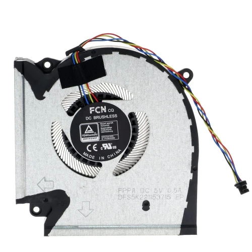 Original 5V CPU Cooling Fan for ASUS G533Z / G533ZW / G533ZM / G733Z / G733ZW / G513QR / G713QR FPPA DFS5K221153715 laptop cooling fan – front view