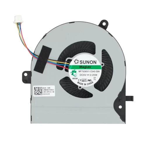 ASUS GL502VM GL502VY GL502VSK FX60VM S5VM ZX60 ZX60V 13mm CPU Fan original MF75090V1-C540-S9A laptop cooling fan – front view