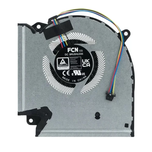 ASUS ROG Strix G15 G17 G533Q G513QR G713QR G733QS 13NR0540P01011 12V CPU Fan original 13NR0540P01011 laptop cooling fan – front view