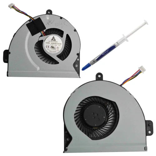 ASUS X84 X84L A83SV A43 A53S K53 K53S X84L X84H K43 X54H CPU Fan original X84 laptop cooling fan – front view