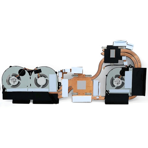 Buy high quality Clevo P960 P960RF P970 P970RF 6-31-P9602-NA1 5V 4Pin CPU GPU fan heatsink original at fan-cooler.com