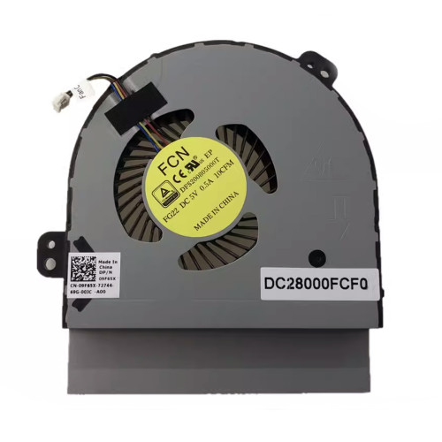 Buy high quality DELL M15X R1 R2 FG22 DC28000FCF0 09f65x CPU Fan original at fan-cooler.com