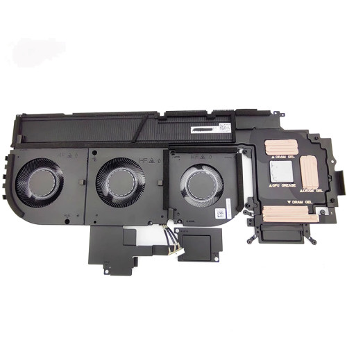 DELL Pro Max 18 Plus MB18250 CPU GPU Fan heatsink original 06337K 06337K laptop cooling fan – front view
