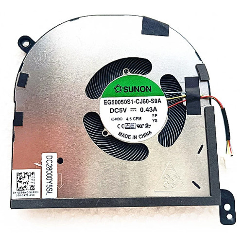 Buy high quality DELL XPS 15 9520 Precision 5570 CPU Fan original at fan-cooler.com