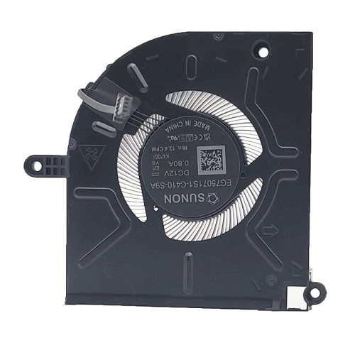 Dell AIienware M16 R2 GPU fan original EG75071S1-C410-S9A EG75071S1-C410-S9A laptop cooling fan – front view