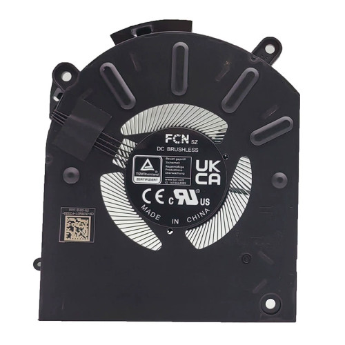 Dell Alienware 16 16X ARW16 HX Series Fan original 0GWMD7 0GWMD7 laptop cooling fan – front view