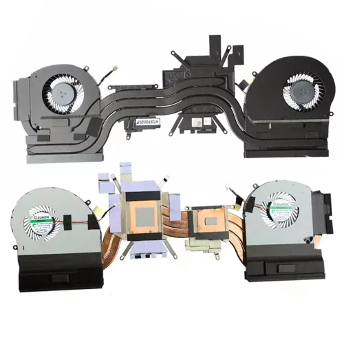 DELL Alienware 17 R5 138W GTX1080 0FJ5DK heatsink Fan 0FJ5DK laptop cooling fan – front view