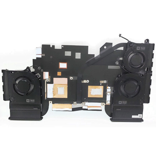DELL Alienware M16 R1 CPU GPU Fan heatsink original M16 R1 laptop cooling fan – front view