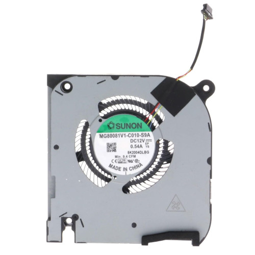 DELL G7 7500 7700 2020 08THFX 8THFX 12V GPU Fan original MG80081V1-C010-S9A laptop cooling fan – front view