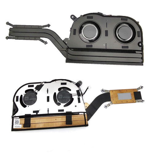 Buy high quality Dell LATITUDE 16-7640 7650 P126F 072J22 02X91X fan heatsink original at fan-cooler.com