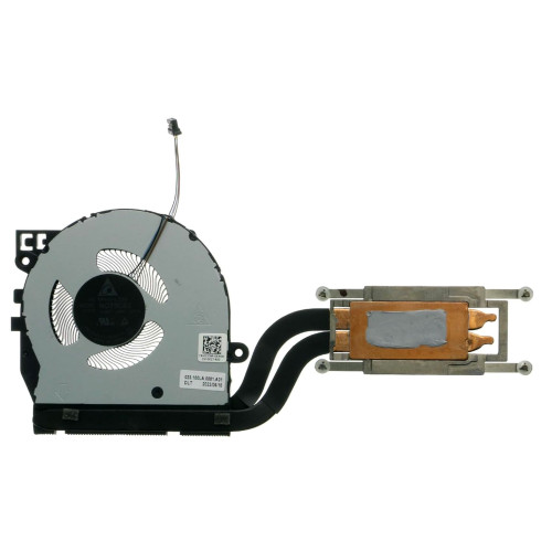DELL Latitude 13 5320 E5320 P138G 0CJCNP 0VNX78 Fan original heatsink 0CJCNP laptop cooling fan – front view