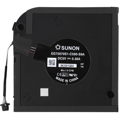 Dell Latitude 15 5521 Precision 3561 3571 0K86R6 0VK8HK CPU Fan original