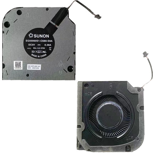 DELL Latitude 5540 Precision 3580 2K1XY Fan original EG50060S1-C680-S9A laptop cooling fan – front view
