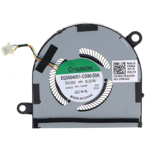Buy high quality Dell Latitude 7400 9410 2-in-1 09D1T8 9D1T8 DC28000M3SL CPU Fan original at fan-cooler.com