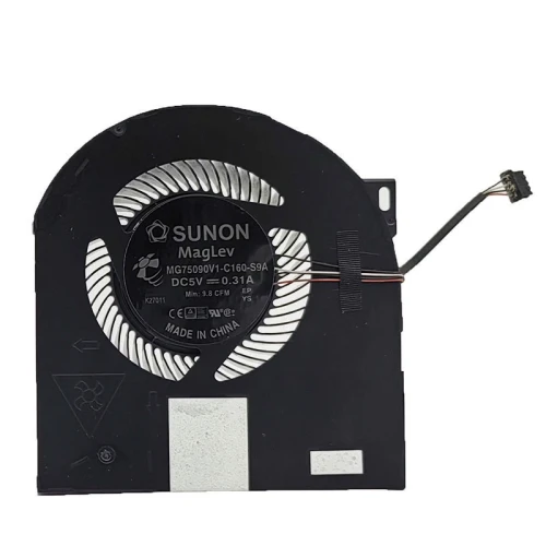 DELL Precision 7530 7540 M7530 M7540 P74F NS85C13-17G24 GPU Fan original MG75090V1-C160-S9A laptop cooling fan – front view