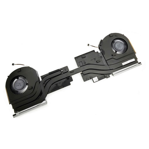 Dell Prescsion 7750 M7750 020V3G fan heatsink original 020V3G, 01NTTD, 0VXTNG, 0R95XY laptop cooling fan – front view