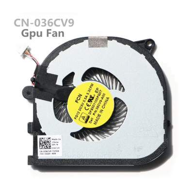 Dell XPS 15 9550 precision 5510 GPU Fan original 036CV9
