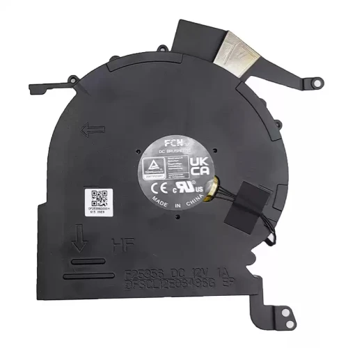 FCN F25355 DFSCL12E16486G Fan original F25356 laptop cooling fan – front view