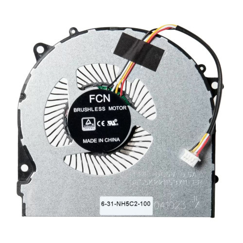 GIGABYTE G5 KC G5 GE G7 KC Aorus 5 KB 7 SA CPU Fan original DFS5K221153711 DFS5K221153711 laptop cooling fan – front view