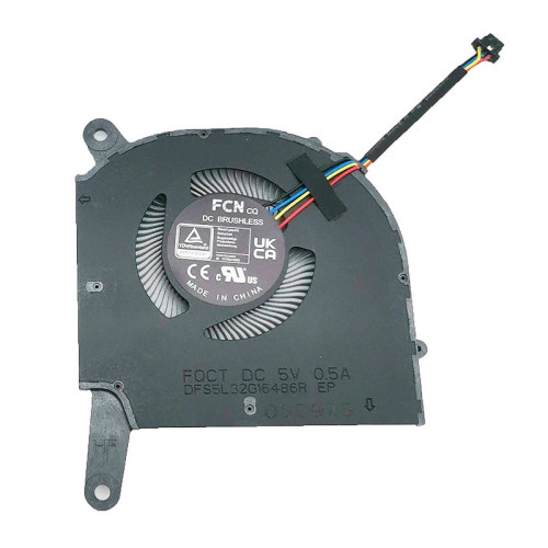 Gigabyte AERO 14 OLED 2023 13th Gen 9MF BMF Fan original version B FQCT DFS5L32G16486R laptop cooling fan – front view