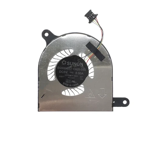 HP 15S-FR 15S-fr2504TU TPN-Q222 TPN-Q230 GPU Fan original 15S-FR laptop cooling fan – front view