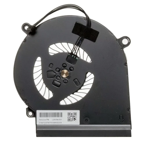 HP OMEN 15-DC 15T-DC L24359-001 L30203-001 L29354-001 GPU Fan original 80W L29354-001 laptop cooling fan – front view