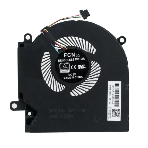 HP OMEN 6 6Pro 15-ek 15-en TPN-Q236 TPN-Q238 GTX1650 5V GPU Fan original ND85C27-19J25 laptop cooling fan – front view