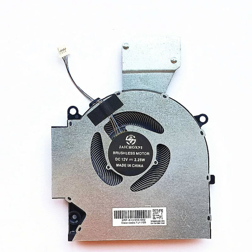 HP OMEN 16-B 16-C TPN-Q265 TPN-Q267 RTX3060 RTX3070 12V GPU Fan OEM HP OMEN 16-B GPU OEM laptop cooling fan – front view