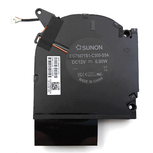 Buy high quality HP OMEN 9PLUS 16-U TPN-C167 TPN-C168 N44737-001 ND8CC21 22H17 CPU Fan original at fan-cooler.com