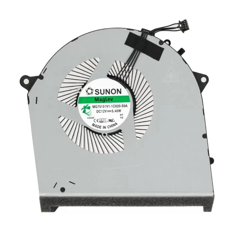 HP OMEN 17-CB TPN-C144 thick RTX GPU Fan original MG75151V1-1C020-S9A laptop cooling fan – front view