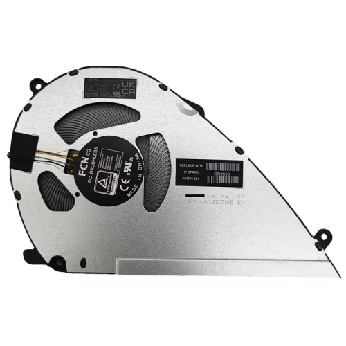HP OmniBook X Flip NG AI 14-KB TPN-W171 TPN-W172 P97579-001 Fan original P97579-001 laptop cooling fan – front view