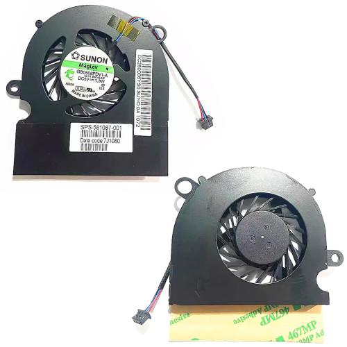 Buy high quality HP Probook 5310M 5310 581087-001 CPU Fan original at fan-cooler.com