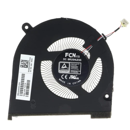 HP Spectre 16-F 16T-F 16-F0023DX 16-f0013dx M83462-001 CPU Fan original DC28000XRF0 laptop cooling fan – front view