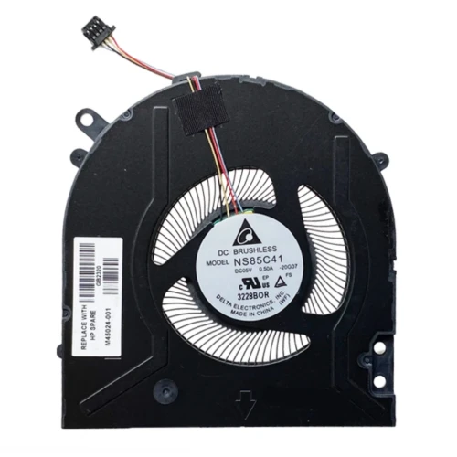 HP X360 14-DY 14-EK TPN-W146 TPN-W155 M45024-001 Fan original 14-DY laptop cooling fan – front view