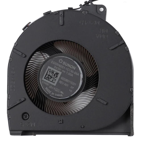 HP ZBook Studio 16 Inch G9 HSN-152C GPU Fan original EG50060S1-1C130-S9A laptop cooling fan – front view