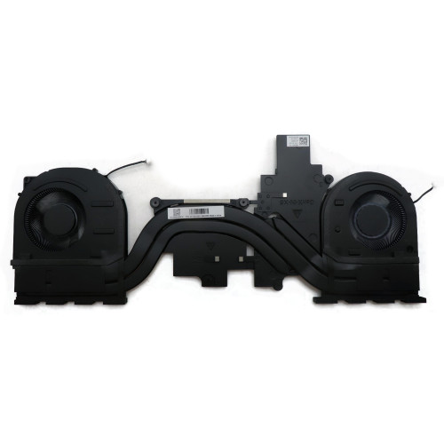 Lenovo LOQ 17IRX10 83JH 5F10S14350 5F10S14351 CPU GPU Fan heatsink original 5F10S14351 laptop cooling fan – front view
