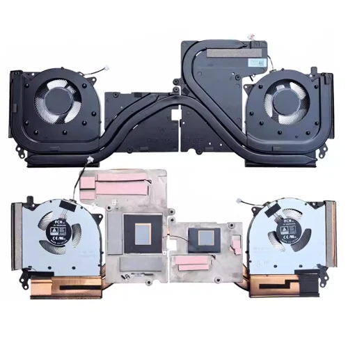 Lenovo Legion 5-15ACH6H 82JU RTX3060 5H40S20310 5H40S20311 5H40S20312 5H40S20448 5H40S20449 heatsink Fan 5-15ACH6H laptop cooling fan – front view