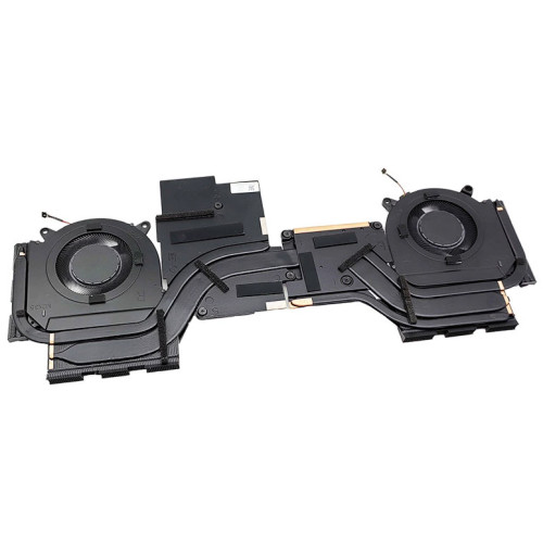 Lenovo Legion S7 16IAH7 CPU GPU Fan heatsink original 5H40S20566, 5H40S20567 laptop cooling fan – front view