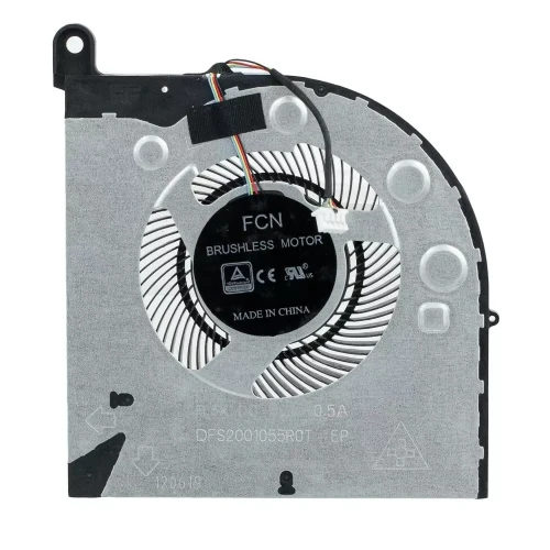 Lenovo Legion Y730-15ICH Y730-17ICH CPU Fan original | LT-10027866 DFS2001055R0T-FL5X laptop cooling fan – front view