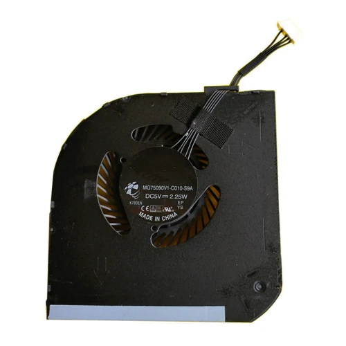 Lenovo THINKPAD P50 P51 00YN520 MG75090V1-C010-S9A GPU Fan original MG75090V1-C010-S9A laptop cooling fan – front view