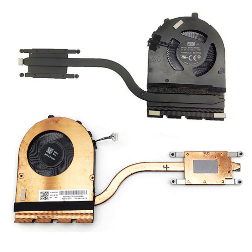 Lenovo ThinkPad E480 E580 01LW125 01LW126 FAN heatsink original 01LW125, 01LW126 laptop cooling fan – front view