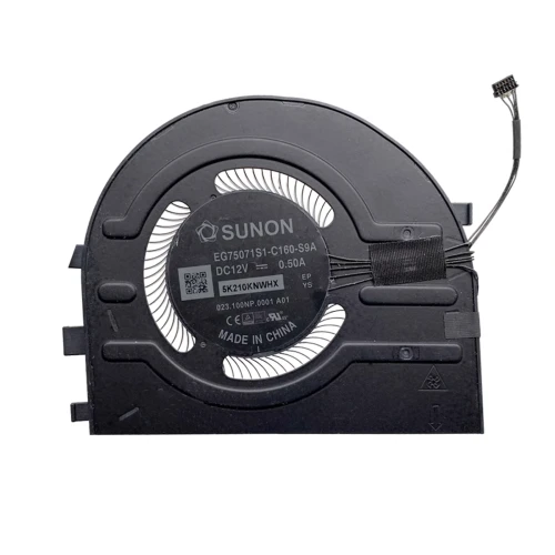 IBM ThinkPad P1 Gen4 X1 Extreme 4th A2000 T1200 GPU Fan original P1 GEN 4 laptop cooling fan – front view